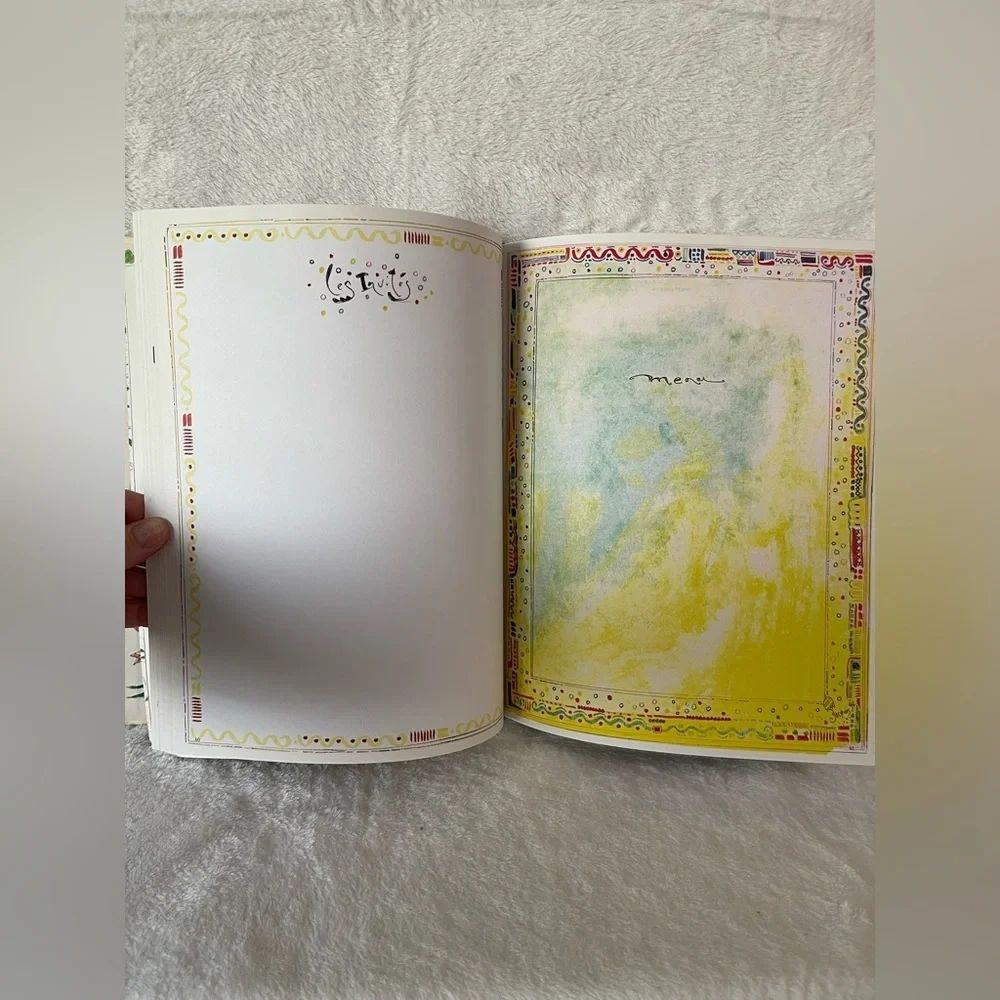 Menu and Friends journal